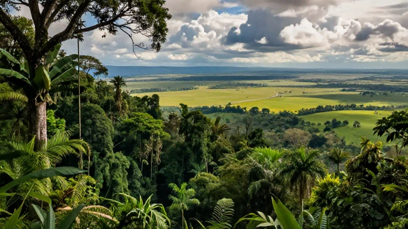 Paisaje brasileño: Selva, sabana y geografía vibrante