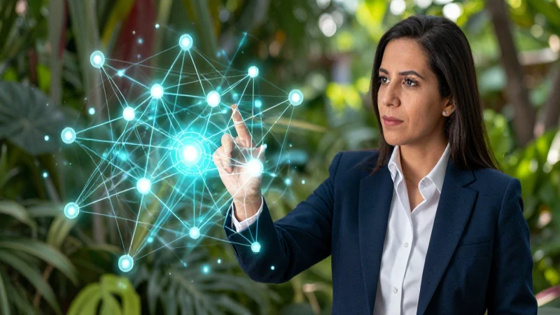 Educador mexicano interactúa con red de conocimiento digital