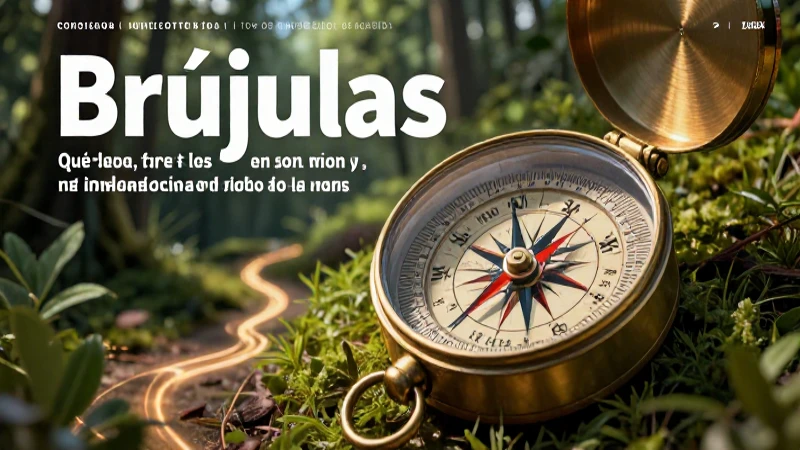 La brújula: guía esencial de la vida