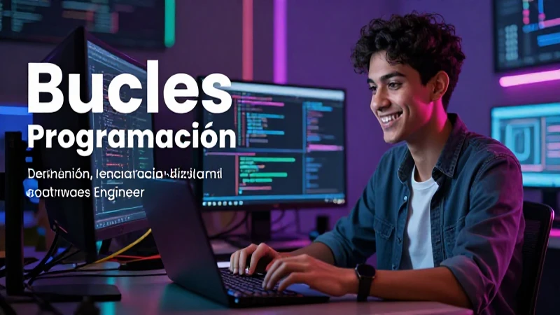 Los bucles son esenciales para la programación