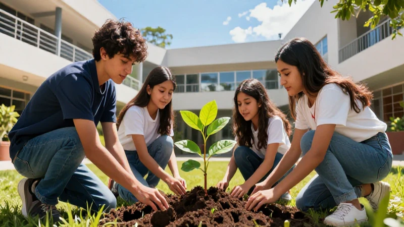 Acciones frente al cambio climático para la nueva escuela mexicana 5 Colaboración escolar contra el cambio climático