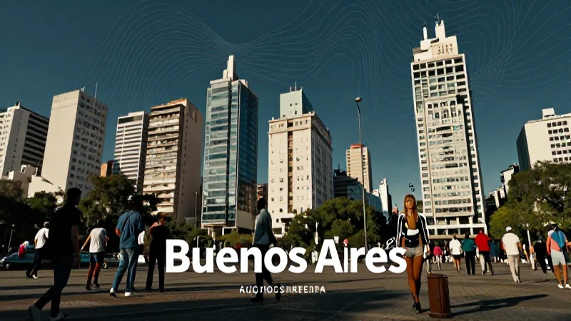 Buenos Aires, diversa ciudad argentina vibrante
