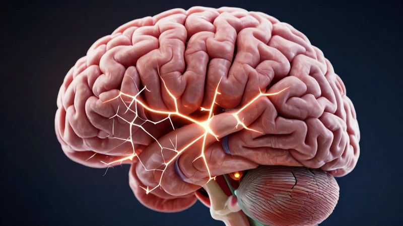 Cuáles son las funciones y características del bulbo raquídeo 5 Corte cerebral estilizado con daño neurológico visible