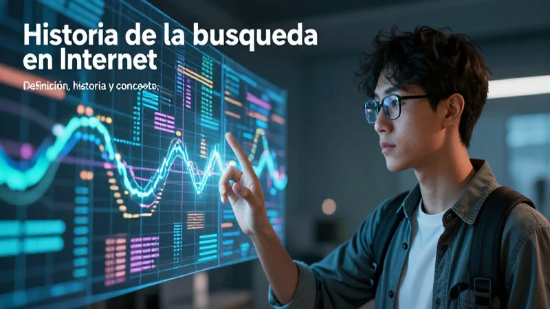 Explorador busca historia de la búsqueda en internet