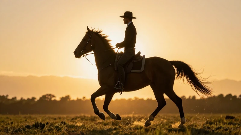 Zorro majestuoso en movimiento bajo la luz dorada