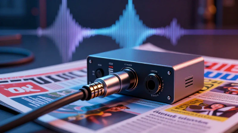 Cables, audio sofisticado y estética vibrante