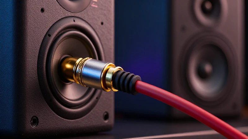 Cable coaxial para audio de alta calidad