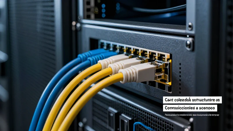 Cableado de red: Tipos, usos y beneficios de cables de red 8 Cableado estructurado: redes modernas y beneficios clave