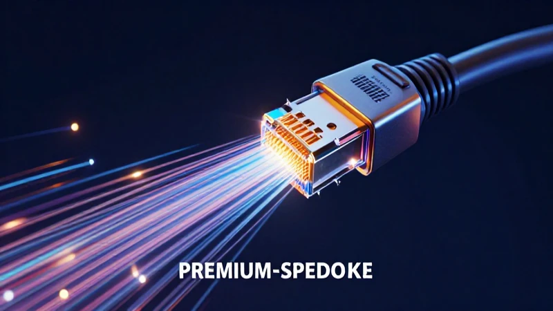 Cableado de red: Tipos, usos y beneficios de cables de red 5 Cable de fibra óptica rápido y vibrante en alta resolución