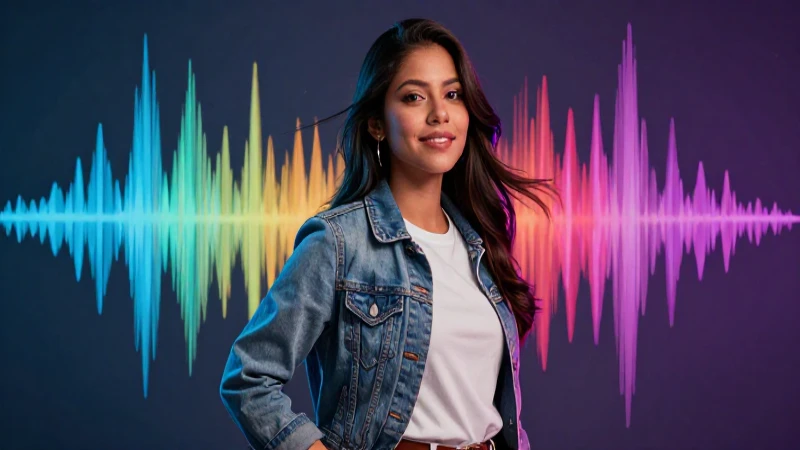 Educadora joven mexicana con diseño dinámico y moderno