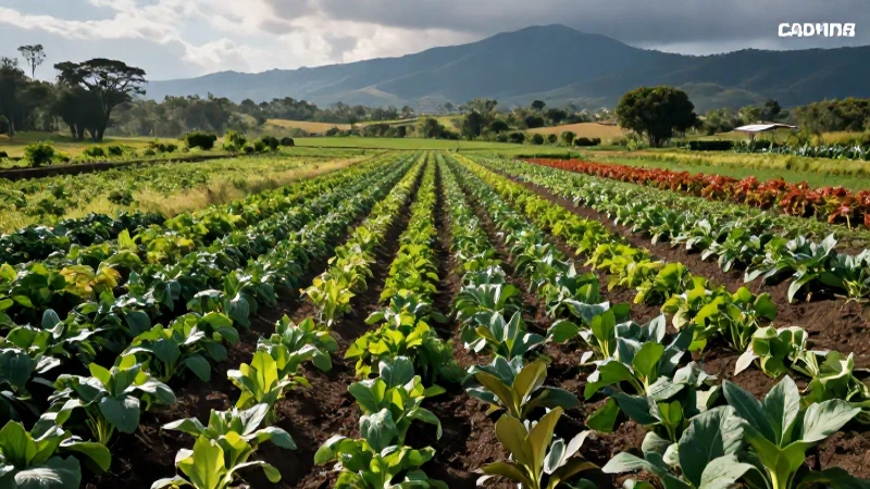 Cadena alimentaria en agricultura mexicana