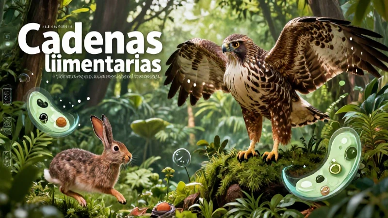 Cadenas alimentarias vitales en el ecosistema