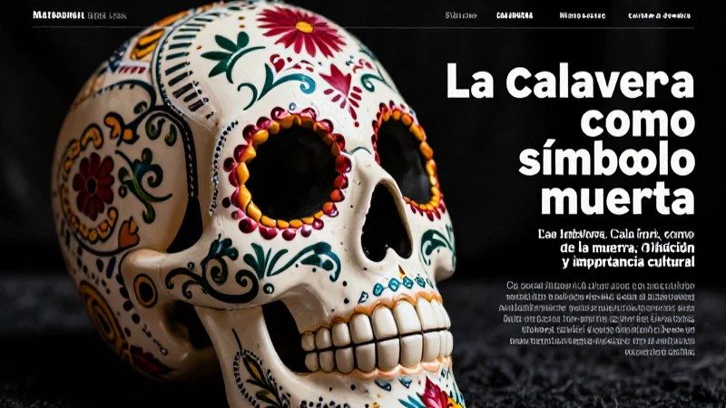 Calavera: Definición, concepto y su importancia cultural 4 Calaveras mexicanas: símbolo cultural de la muerte