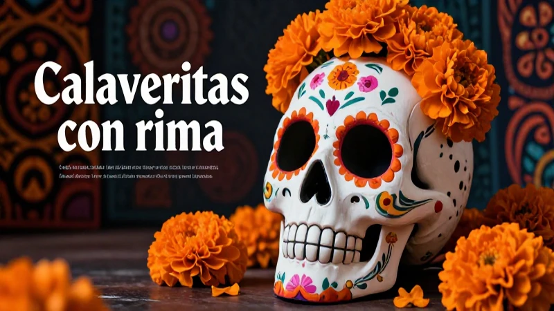 La rima embellece la tradición de Día de Muertos