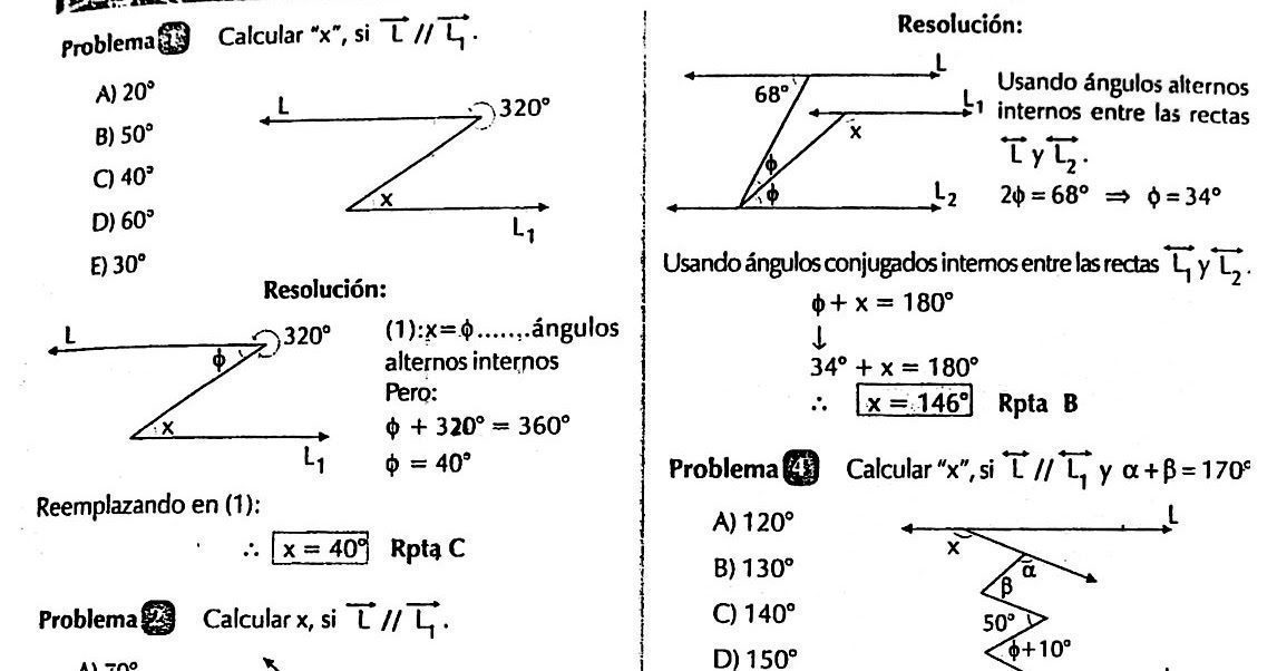 Calcula ángulos de rectas paralelas con una transversal: guía completa 2 calcula angulos de rectas paralelas con una transversal guia completa