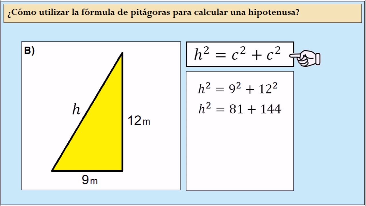 calculadora de hipotenusa encuentra la longitud del lado desconocido