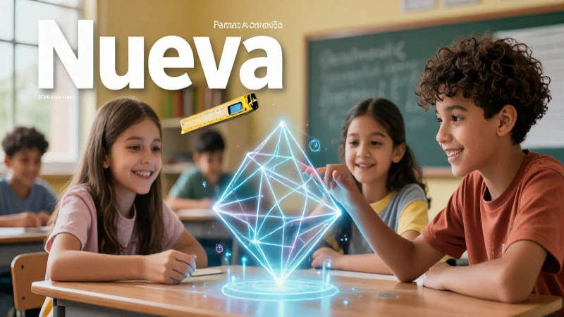 Ilustración educativa moderna y vibrante