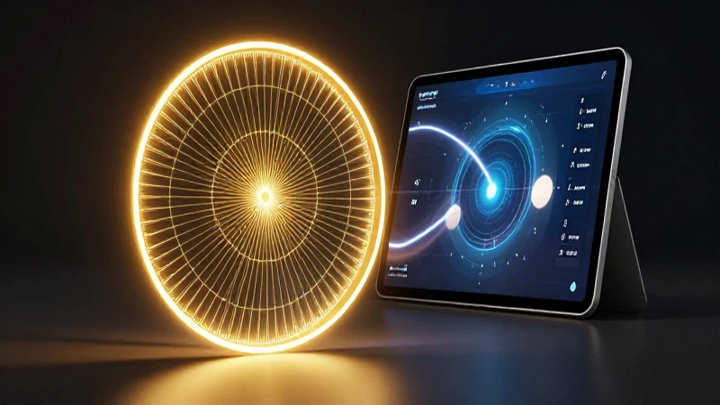 Calcula el área del círculo: Fórmula y ejemplos prácticos 3 Geometría abstracta digital de alta calidad
