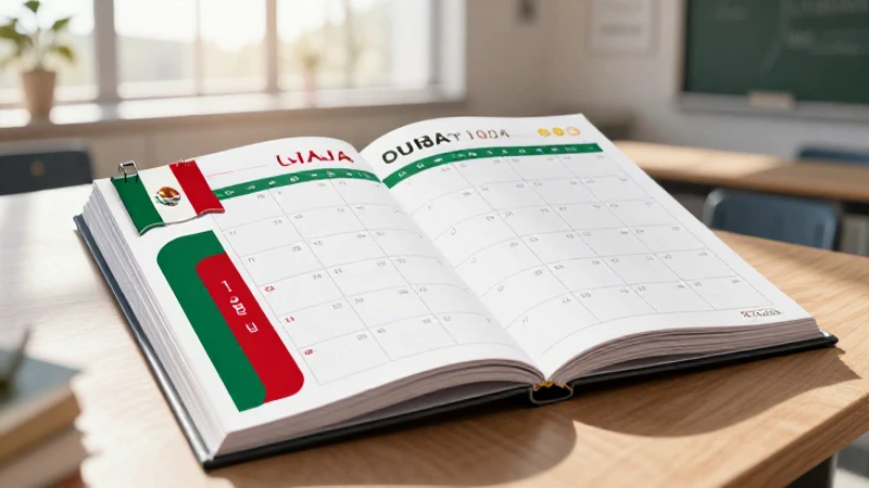 Planifica tu año con el Calendario Escolar SEP Puebla 2022-2023 3 Diseño profesional educativo mexicano con luz cinematográfica