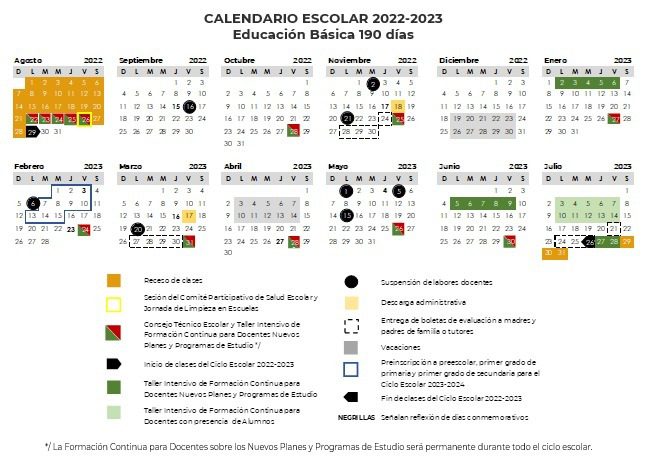 Calendario escolar 2023 SEP: ¿Cuándo comienzan las clases? 2 calendario escolar 2023 sep cuando comienzan las clases