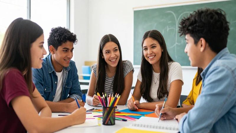 Calendario escolar Puebla: fechas clave y actividades actualizadas 4 Estudiantes mexicanos colaboran con arte y alegría