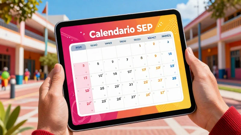 Descarga hoy el calendario SEP 2022-2023 en PDF