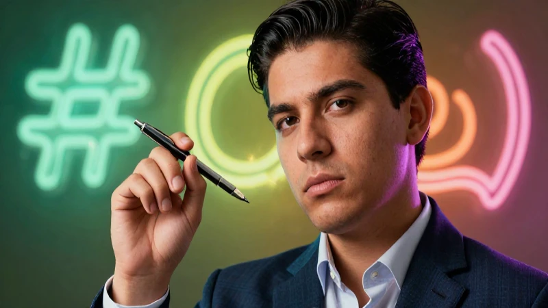 Retrato dinámico de educador mexicano moderno