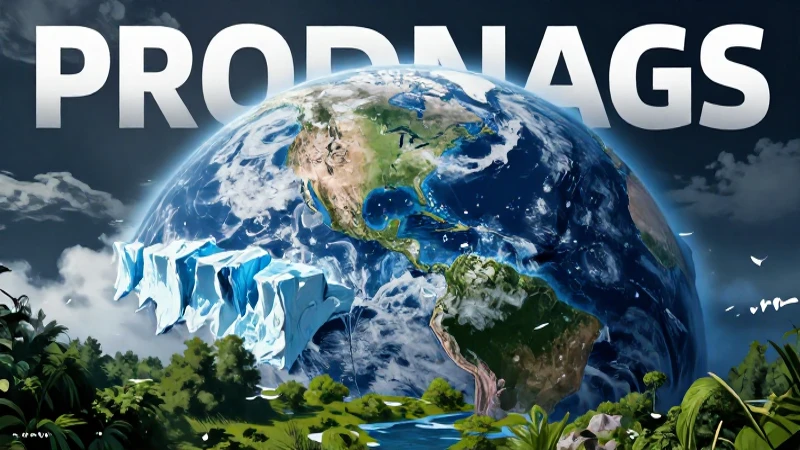 Cambio Climático: Concepto, Causas, Efectos y Consecuencias 5 Glaciares derritiéndose en un planeta verde