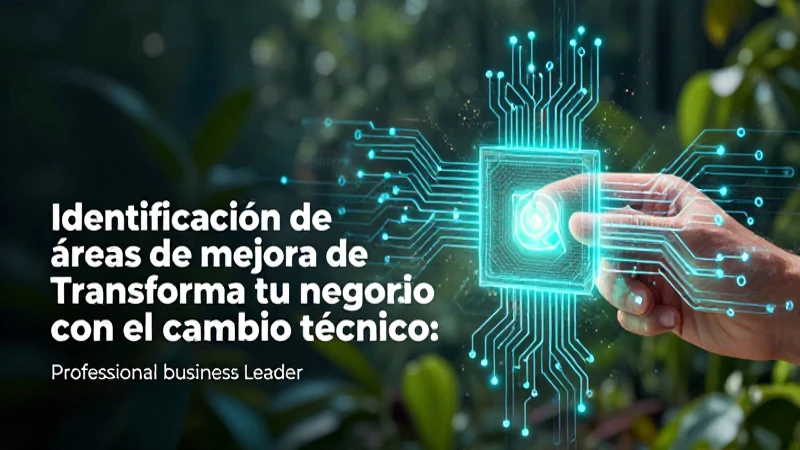 Transforma tu negocio con el cambio técnico: descubre cómo 3 Mejora tu negocio mediante el cambio técnico