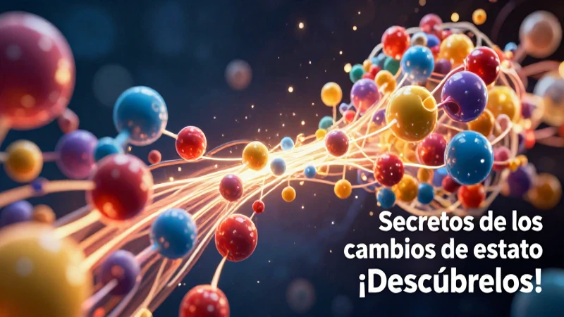 Los cambios de estado: movimiento molecular