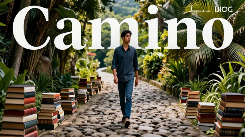 Camino: Definición y concepto en la literatura moderna 4 Camino literario representado visualmente