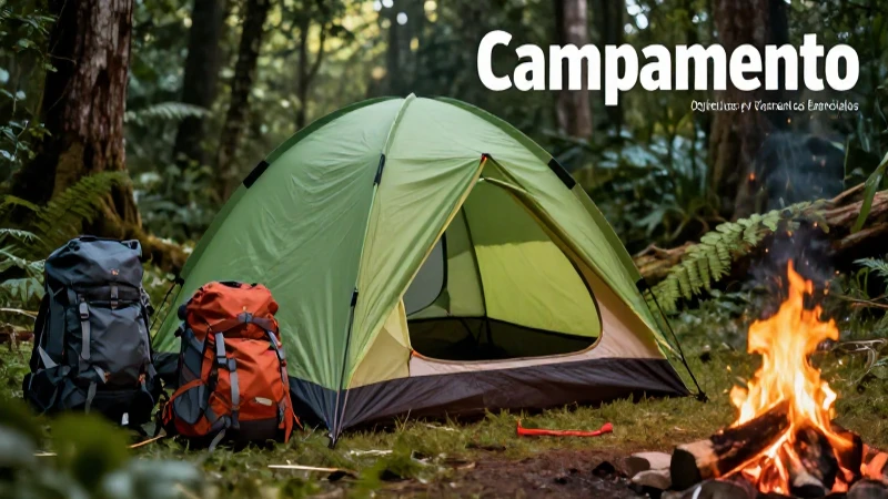 Campamento: Definición, Objetivos y Elementos Esenciales 7 Guía visual de campamento seguro y detallado