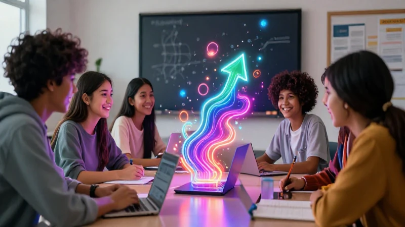Conoce los campos formativos clave de la nueva escuela mexicana 7 Colaboración alegre en aula moderna
