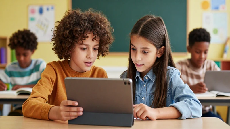 Canal 13 Guatemala tiene videos de educación innovadora 6 Estudiante joven aprende con tablet educativa