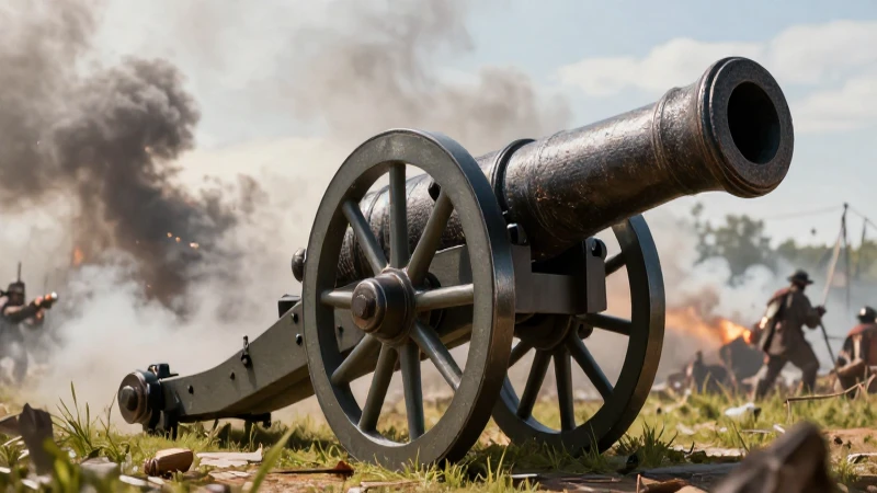 Qué son los cañones y su etimología e historia 5 Cañón de asedio histórico en batalla cinematográfica