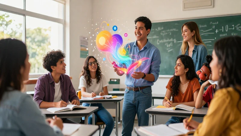 Capacitación para la Nueva Escuela Mexicana: Prepárate para el éxito 4 Profesores mexicanos vibrantes en aula moderna