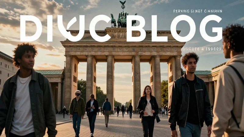Capital de Alemania: Cultura y Características Únicas 8 Berlin vibrante con grupo moderno al atardecer
