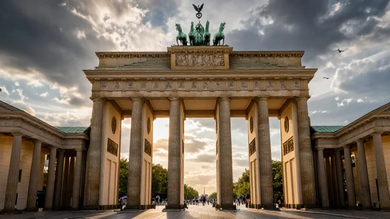 Capital de Alemania: Cultura y Características Únicas 4 Brandeburgo, fotografía profesional épica