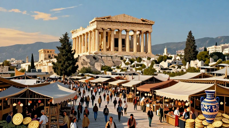 Atenas, corazón económico y cultural de la antigua Grecia