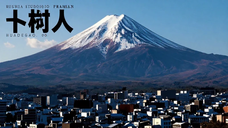 Ciudades japonesas bajo el majestuoso Fuji