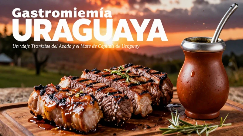 Capital de Uruguay: historia, economía y características 6 Gastronomía uruguaya: asado y mate