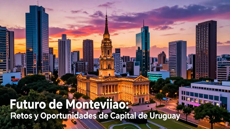 Capital de Uruguay: historia, economía y características 8 Montevideo: Futuro, retos y oportunidades