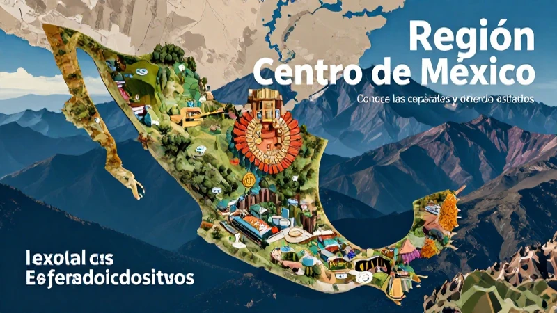 Conoce las capitales y características de los estados de México 3 Explora México: capitales y características