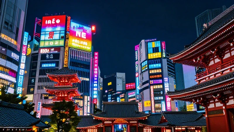 Conoce las principales capitales del país y su importancia histórica 5 Tokio moderno y tradicional en vibrante contraste