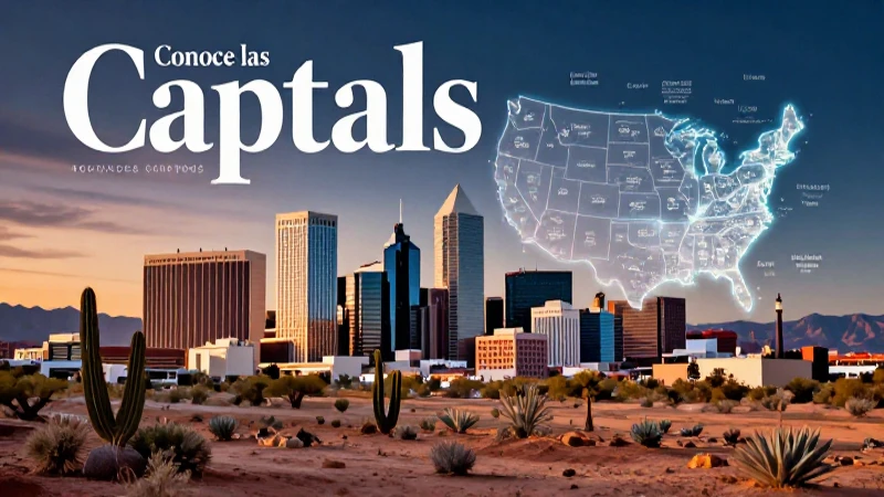 Conoce las capitales de los estados: conoce ciudades importantes 4 Revista educativa sobre ciudades del Suroeste