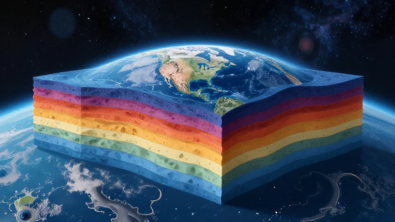 Capas y composición de la atmósfera terrestre