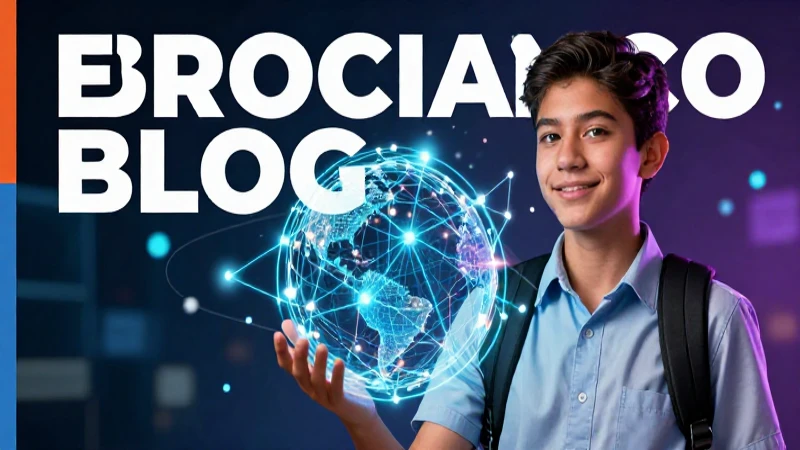 Blog educativo moderno de México con red global