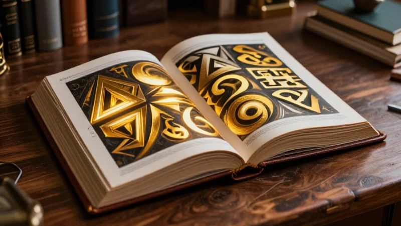Características de la literatura: 10 rasgos esenciales 5 Libro antiguo dorado en un escritorio elegante