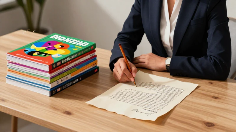 Mejora tus cartas personales con las claves para mayor efectividad 6 Educador moderno en un escritorio con recursos educativos vibrantes