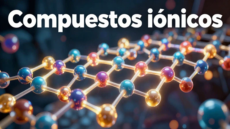 Compuestos iónicos: estructura, propiedades y formación 4 Compuestos iónicos: estructura, formación y propiedades
